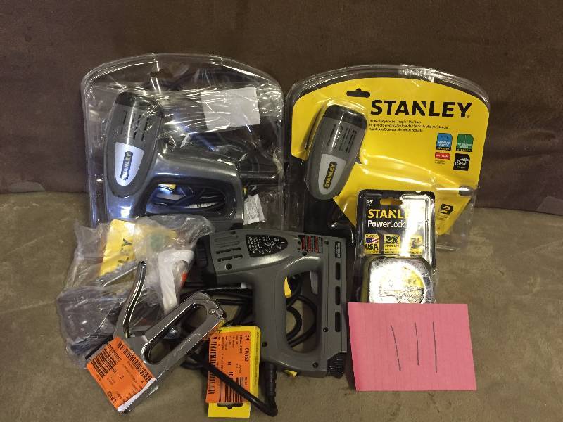 lot 111 image: Lot of Stanley Staplers not tested