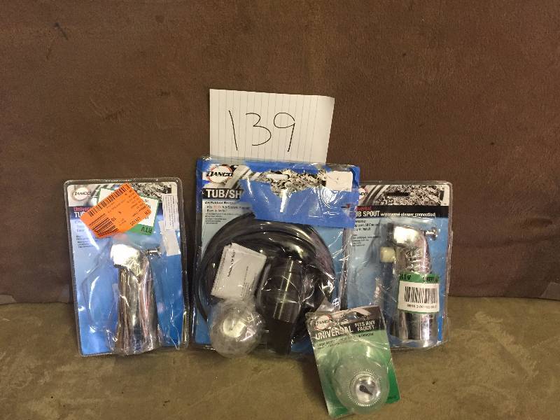 lot 139 image: Lot of assorted Danco Shower Items