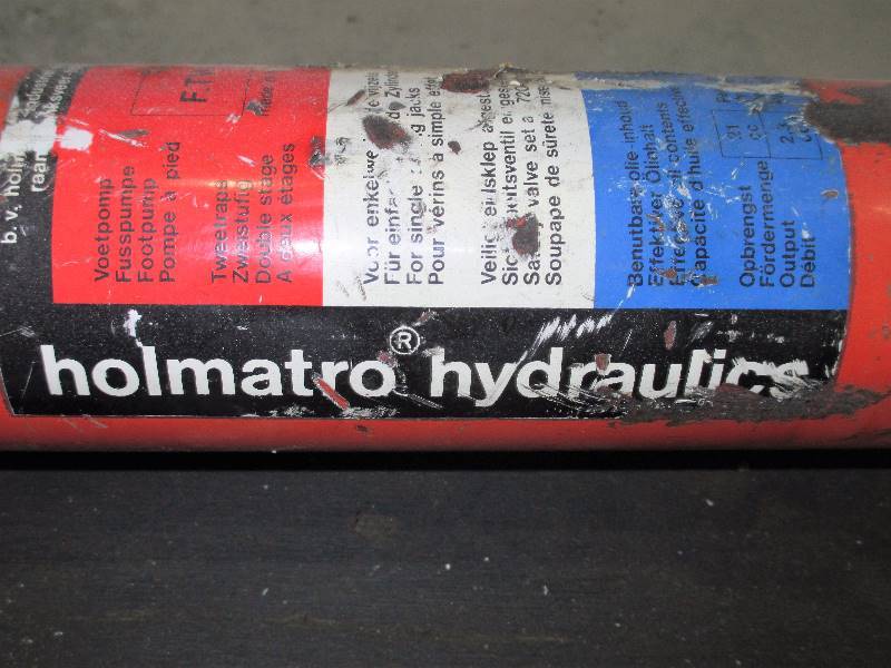 Holmatro Hydraulics Manual Hydraulic Pump