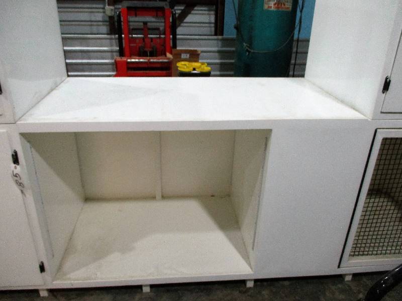 Large Counter With Cabinents