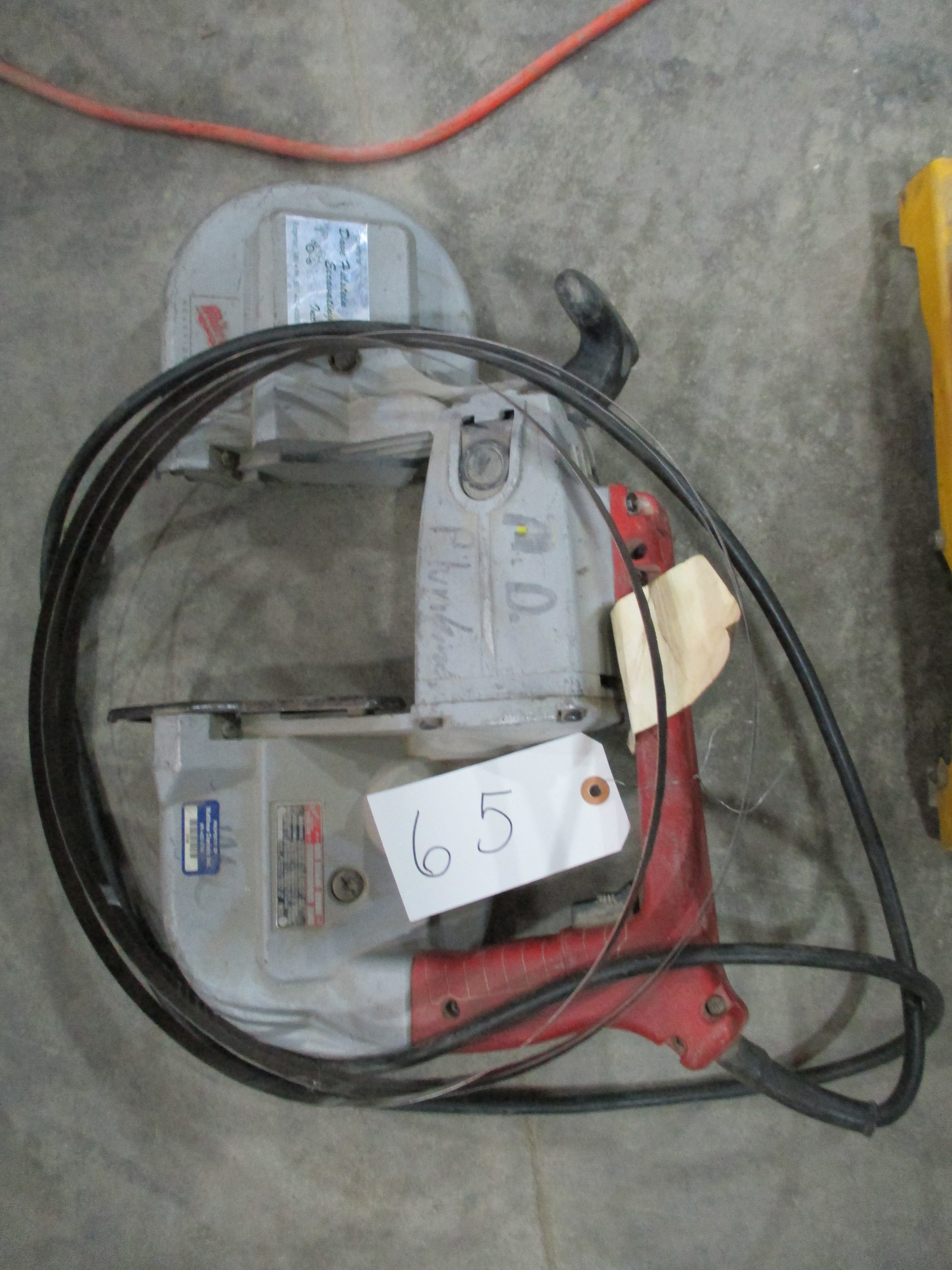 Deep Cut Portable Band Saw
