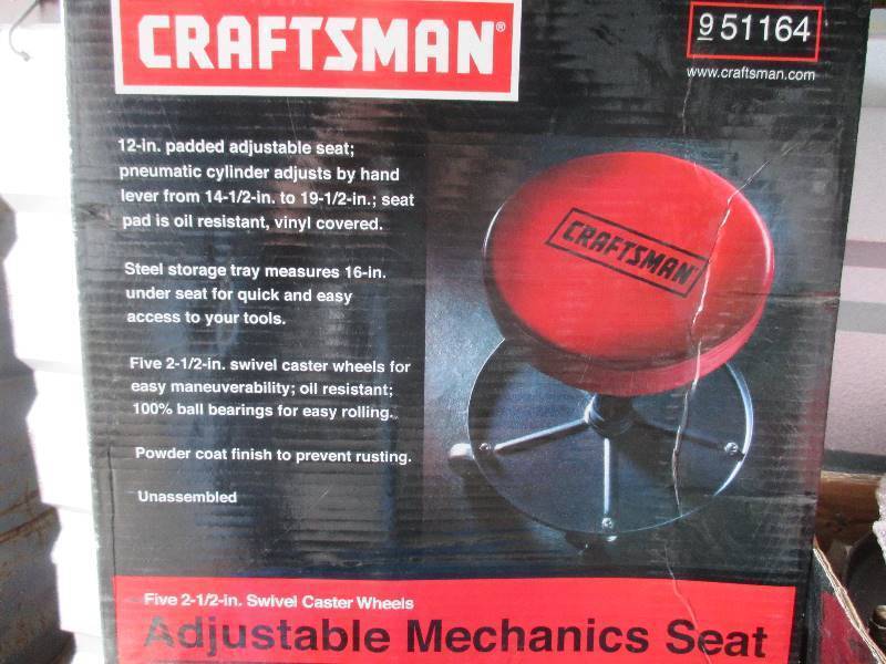 Craftsman Mechanics Seat