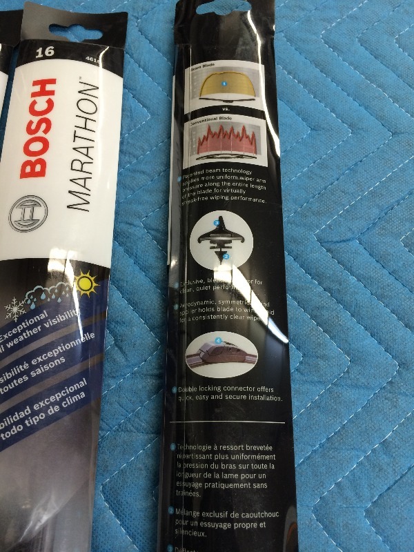 lot 60 image: 16 Bosch Marathon #4616 Quality Wiper Blades - Lot of 4   New Product