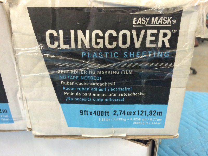 lot 98 image: Easy Mask Cling Cover   Lot of 4