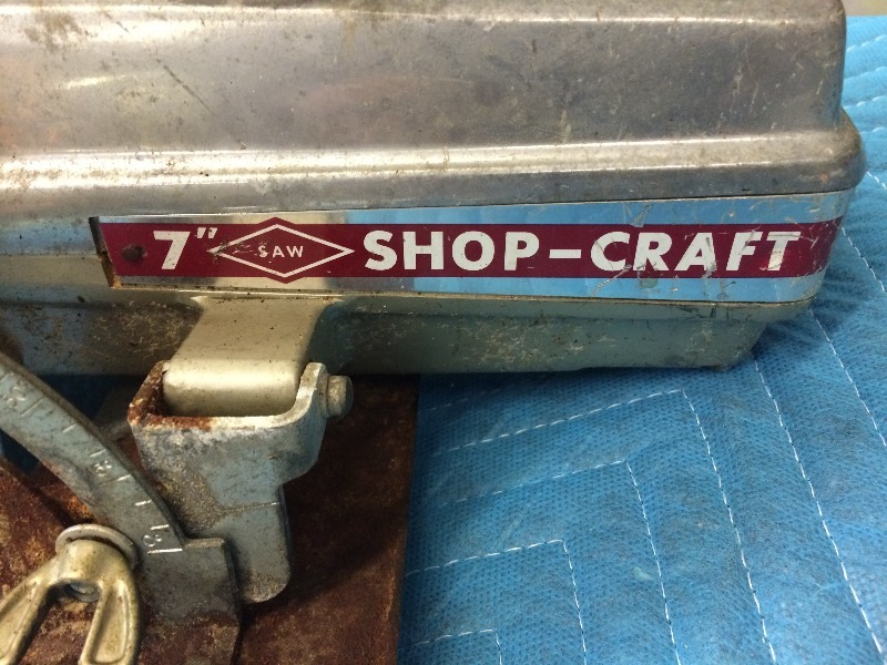 lot 128 image: Shop Craft Circular Saw 7   works