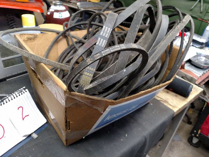 Lot of belts