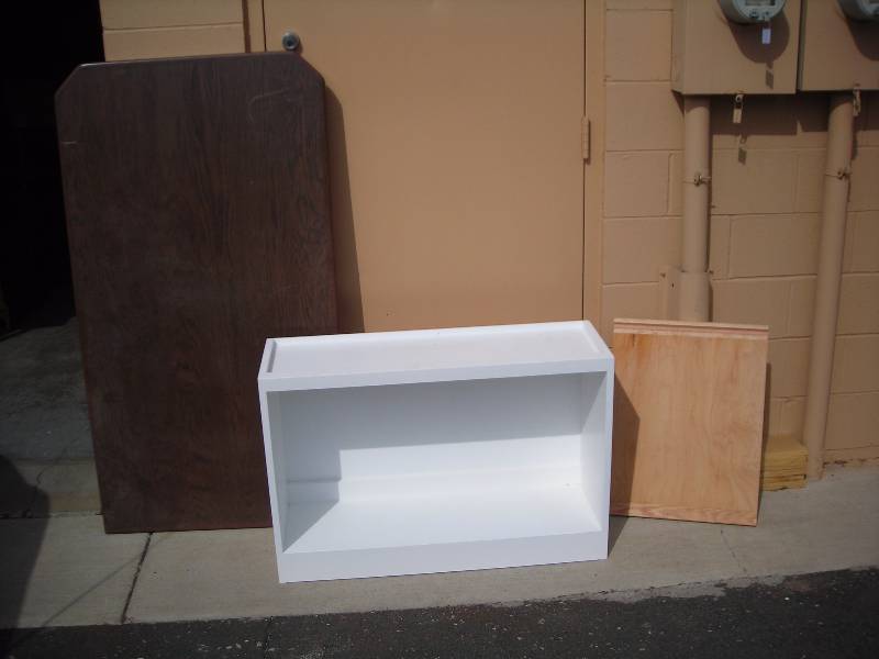 Cutting Board, Table Top, Cabinet No Shelves