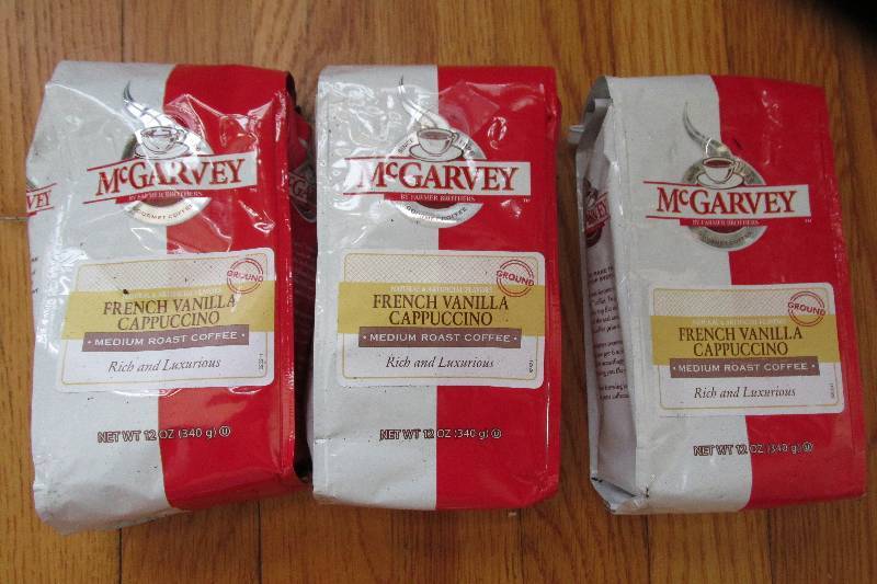 Lot of 3 McGarvey 12 ounce bags gro...