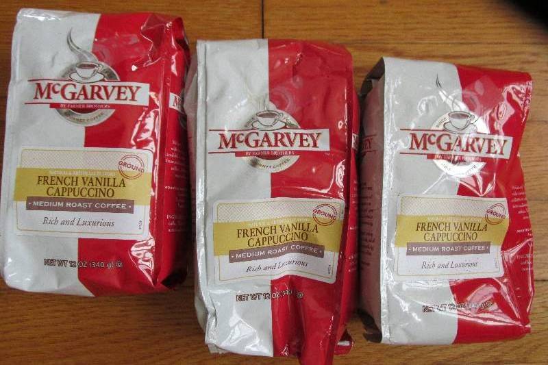 Lot of 3 McGarvey 12 ounce bags gro...