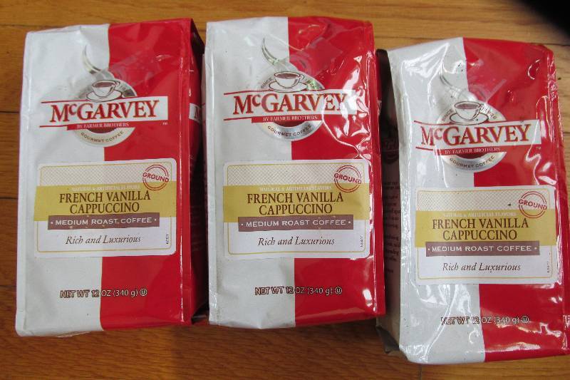 Lot of 3 McGarvey 12 ounce bags gro...