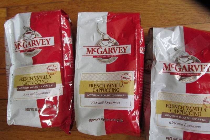 Lot of 3 McGarvey 12 ounce bags gro...