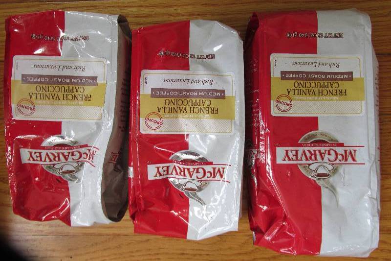 Lot of 3 McGarvey 12 ounce bags gro...