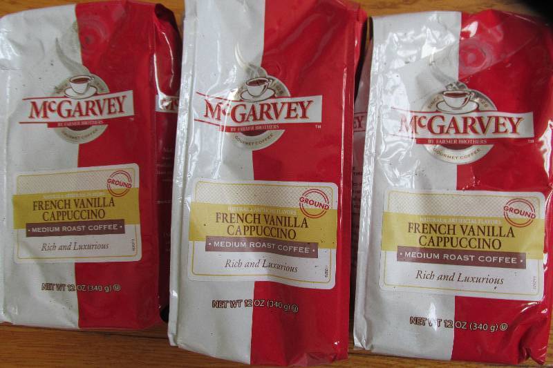 Lot of 3 McGarvey 12 ounce bags gro...