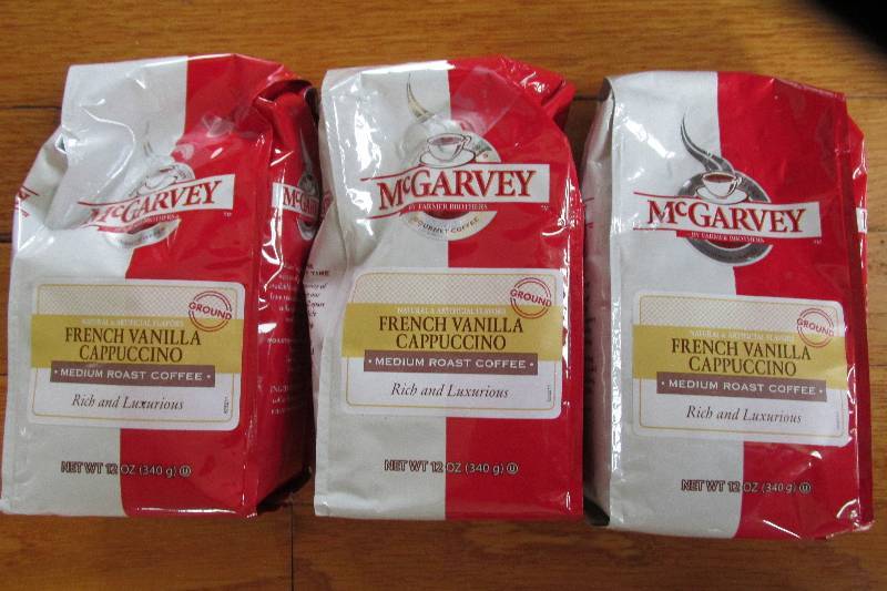 Lot of 3 McGarvey 12 ounce bags gro...