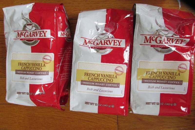 Lot of 3 McGarvey 12 ounce bags gro...