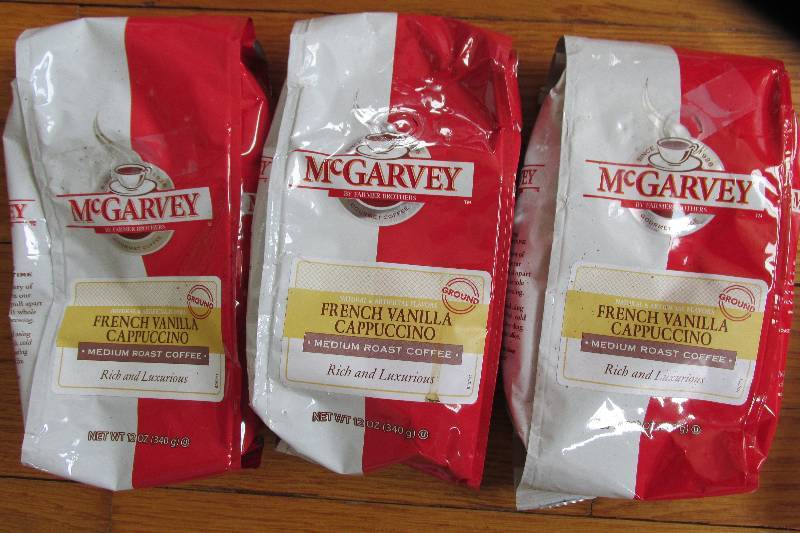 Lot of 3 McGarvey 12 ounce bags gro...