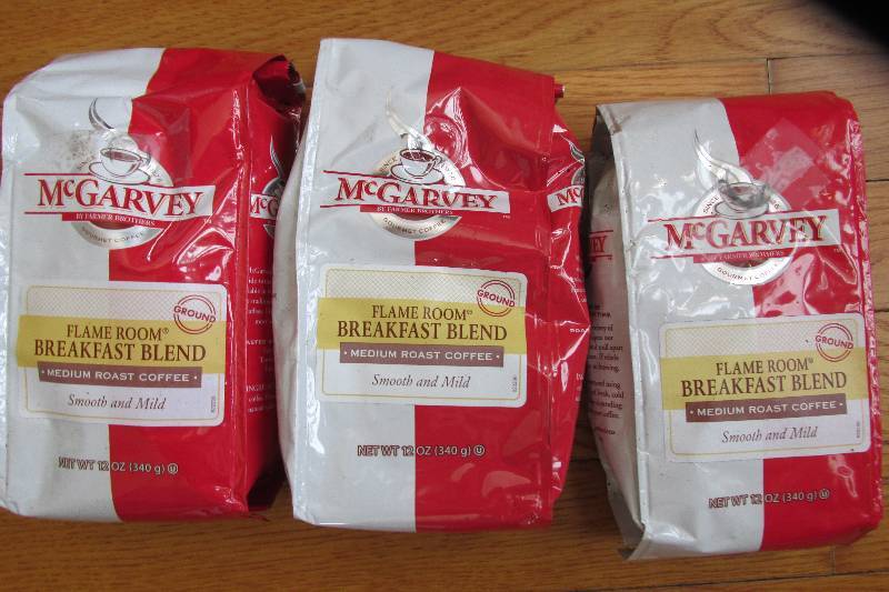 Lot of 3 McGarvey 12 ounce bags gro...