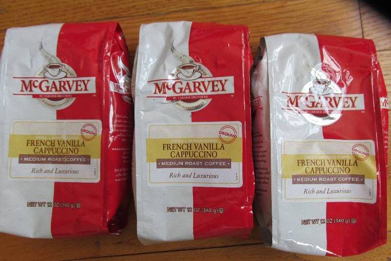 Lot of 3 McGarvey 12 ounce bags gro...
