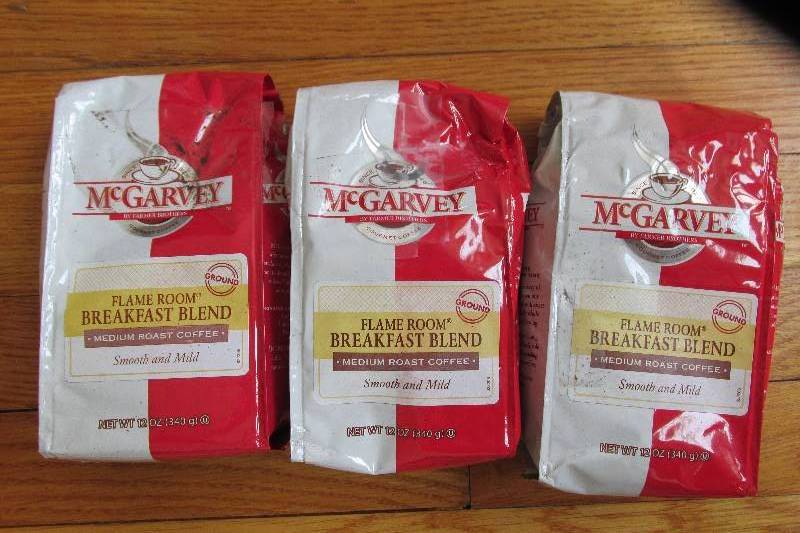Lot of 3 McGarvey 12 ounce bags gro...