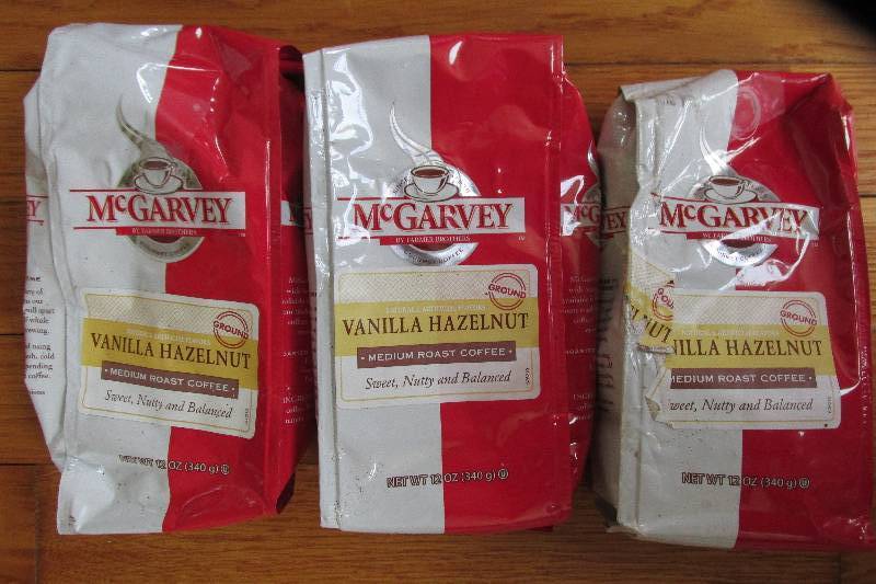 Lot of 3 McGarvey 12 ounce bags gro...