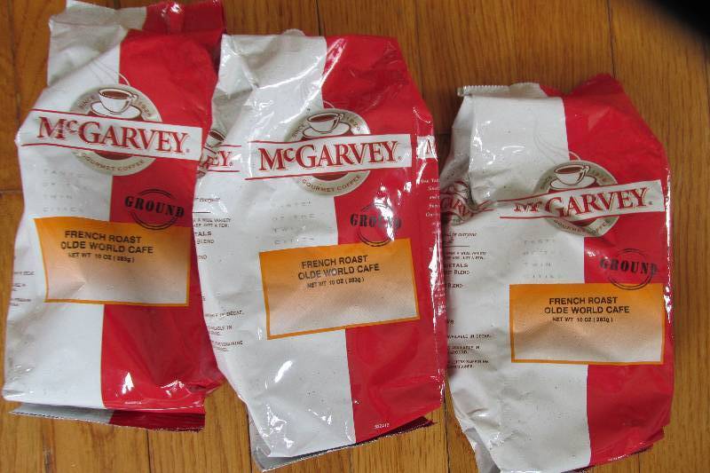 Lot of 3 McGarvey 12 ounce bags gro...