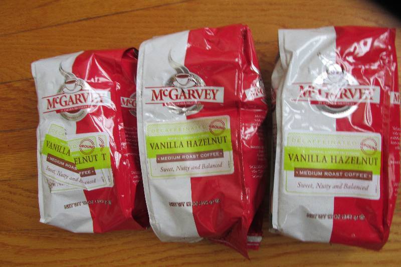 Decaffeinated Coffee, Lot of 3 12 o...