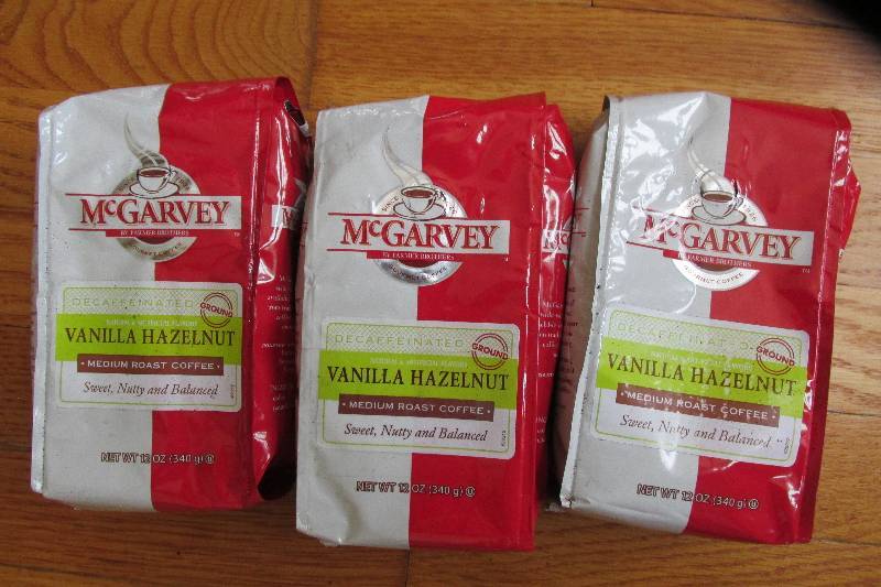 Decaffeinated Coffee, Lot of 3 12 o...
