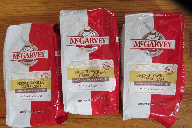 Lot of 3 McGarvey 12 ounce bags gro...