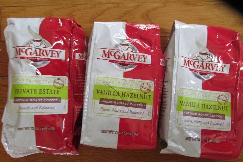 Decaffeinated Coffee, Lot of 3 12 o...