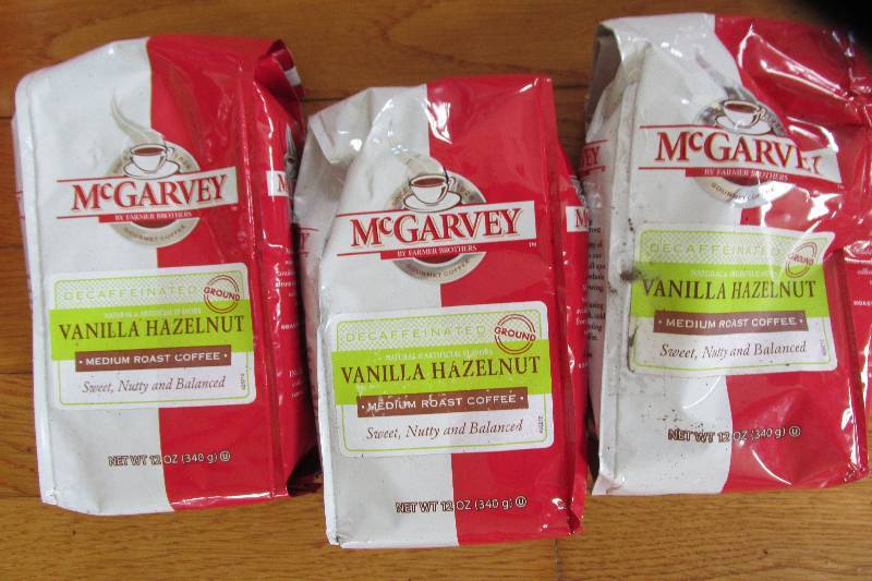 Decaffeinated Coffee, Lot of 3 12 o...