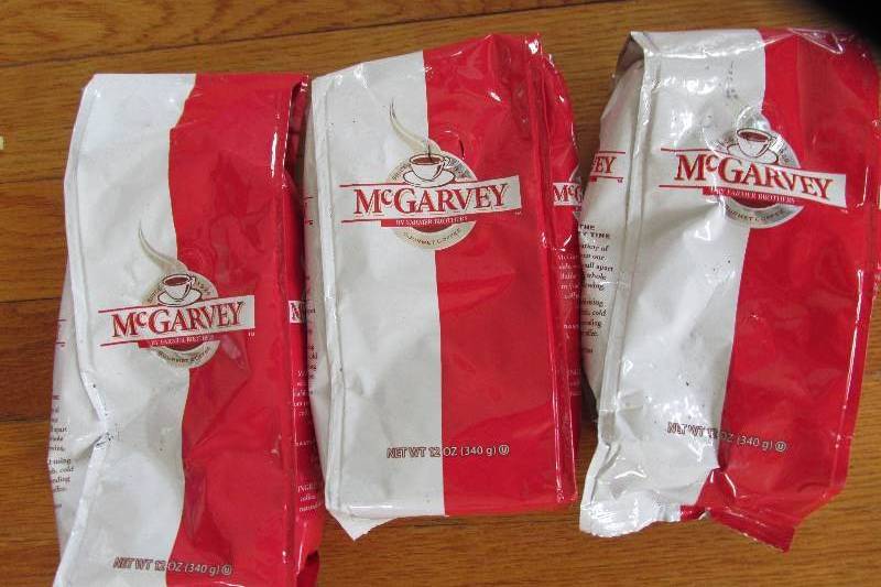 Lot of 3 McGarvey 12 ounce bags gro...
