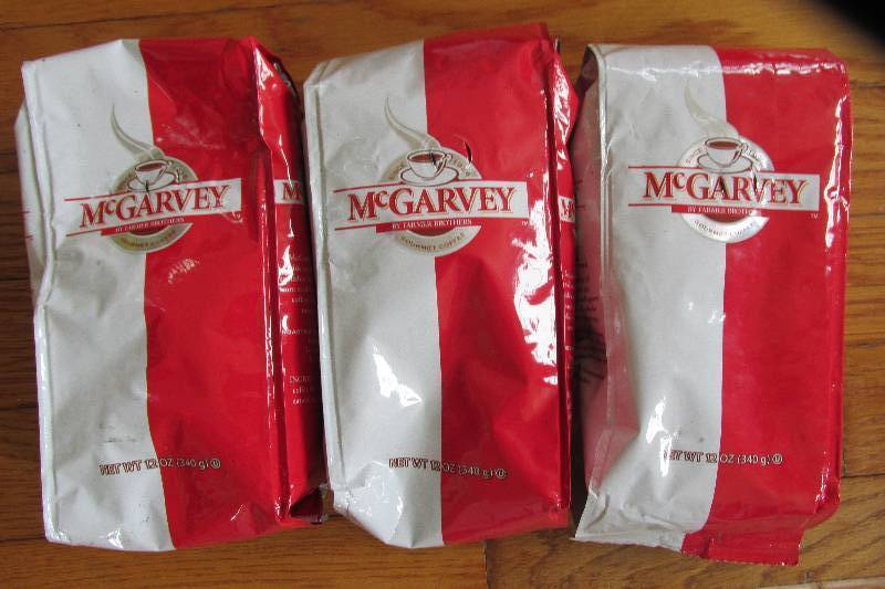 Lot of 3 McGarvey 12 ounce bags gro...
