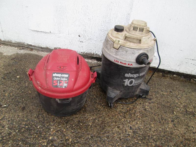 2 shop vac vacuumes with no tube ...