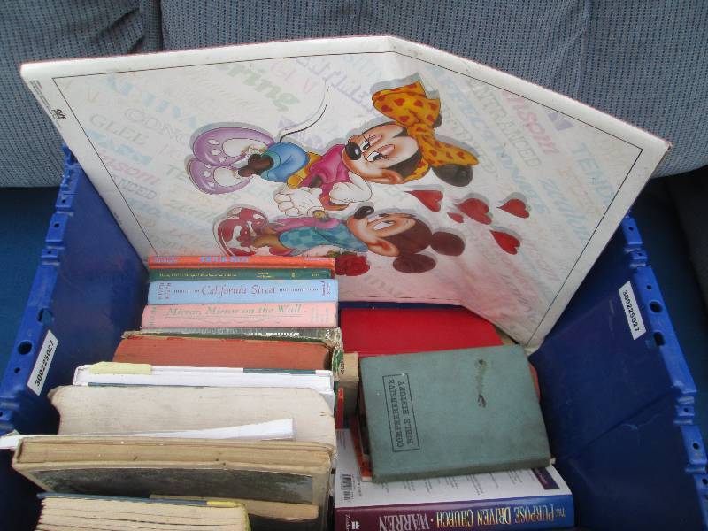 large lot of books ...