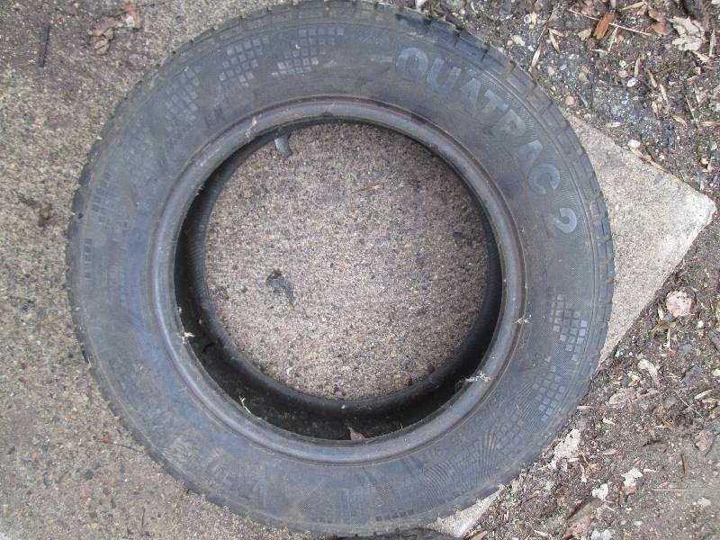 one tire 19565R15...