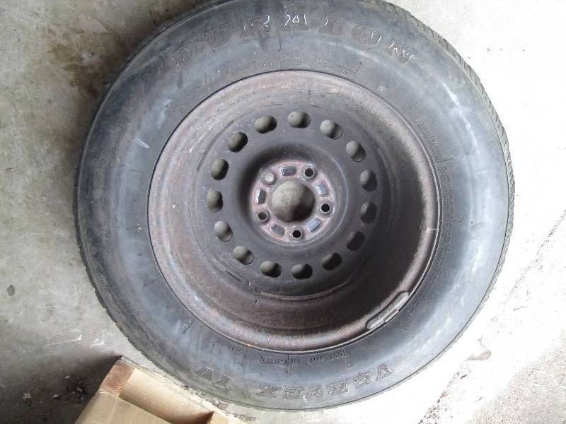 one P21565R15 95S MS tire on rim ...
