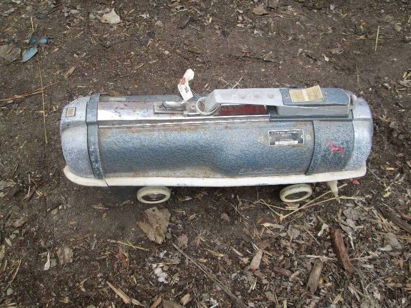 antique metal vacuum cleaner ...