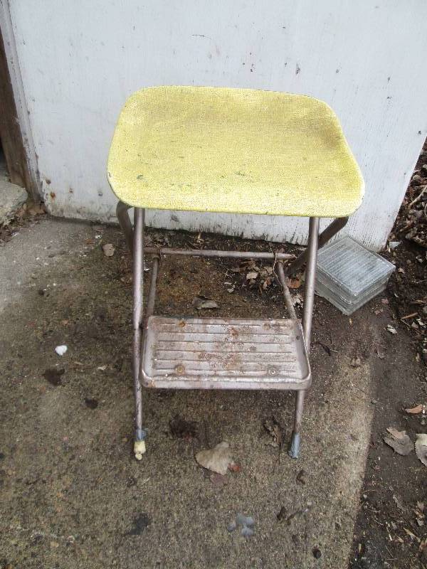 vintage step stool ...