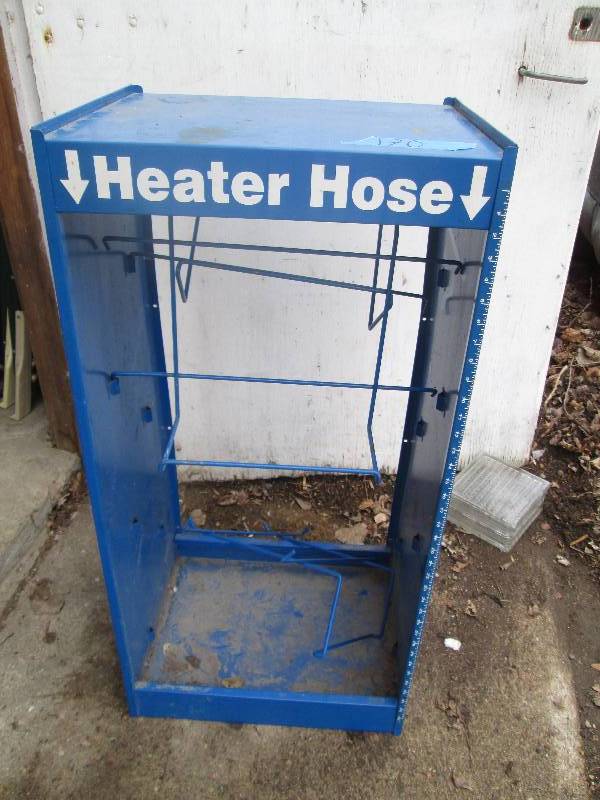 metal hose display fixture...