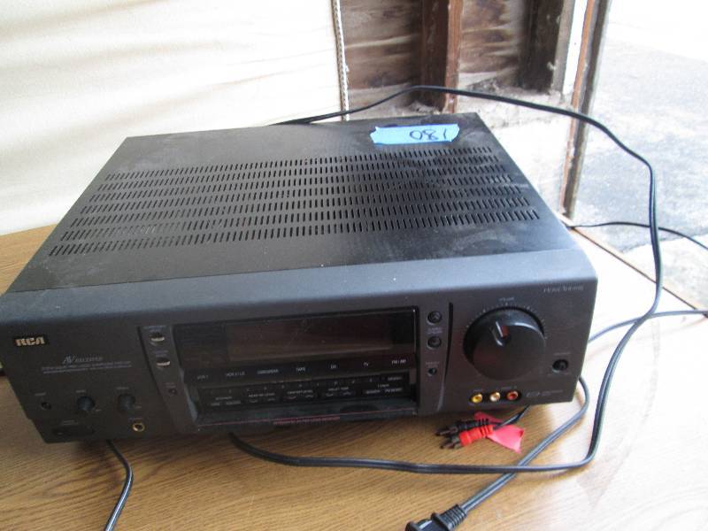 RCA AV reciever home theater system...