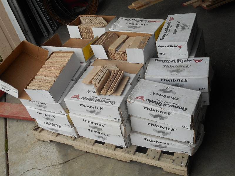 (38) Boxes Of General Shale Thinbri...