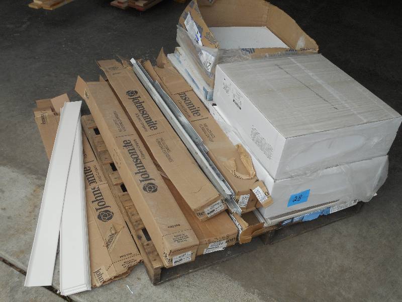 Pallet Lot (6) Boxes Of Johnsonite...