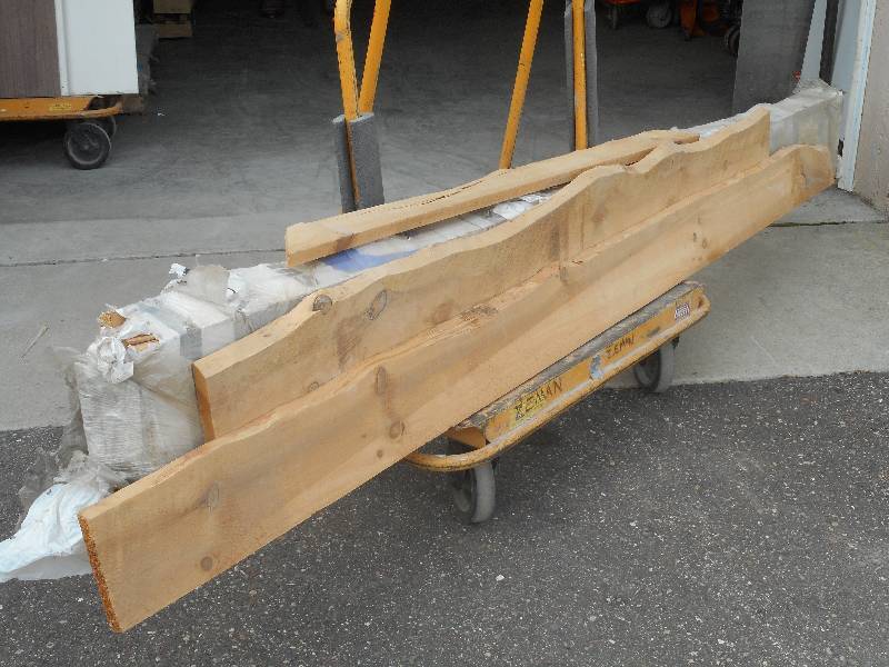 Lot Of (8) Rough Cut Boards (5) 10...