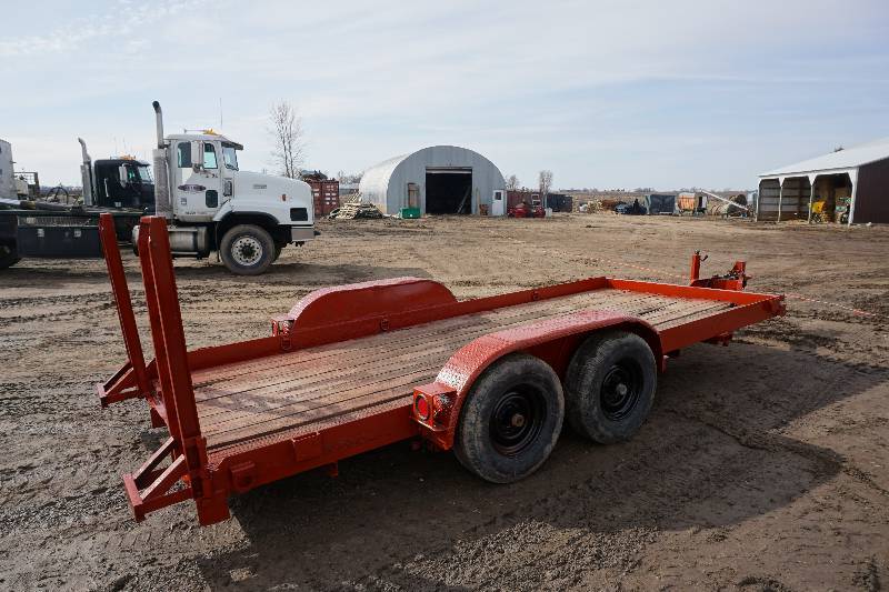 2001 Cronkhite 16 Tandem Axle Equipment Trailer