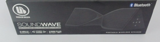 lot 71 image: Soundwave Portable Wireless Stereo Bluetooth Speaker