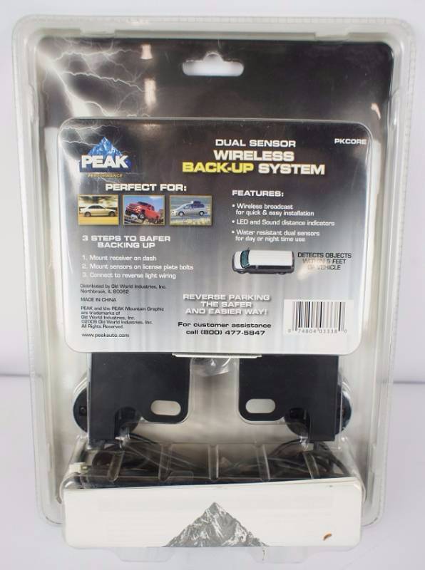 lot 78 image: Peak PKCORE Wireless Backup Parking Sensor