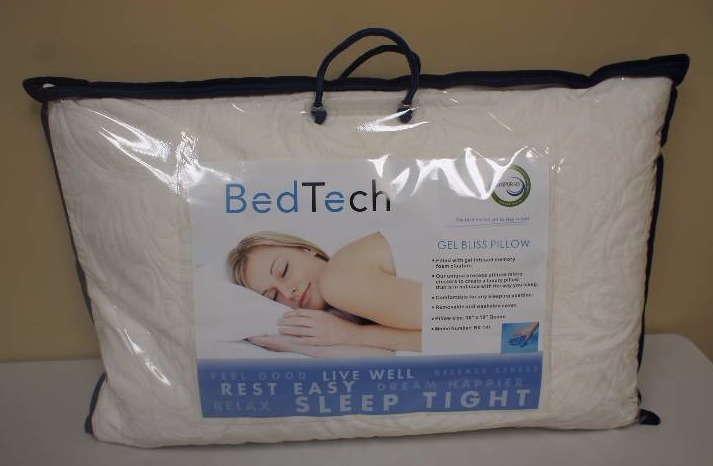 Bed Tech Gel Bliss Pillow Appliances Powerwheels Furniture