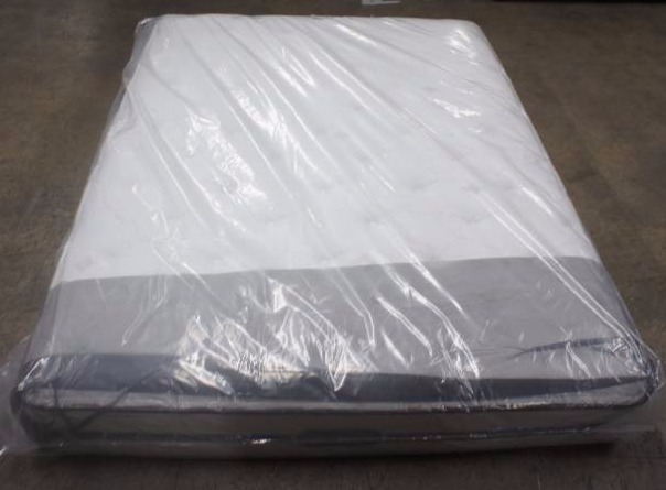lot 38 image: Simmons Beautyrest Queen Allie Firm Tight-top Mattress.