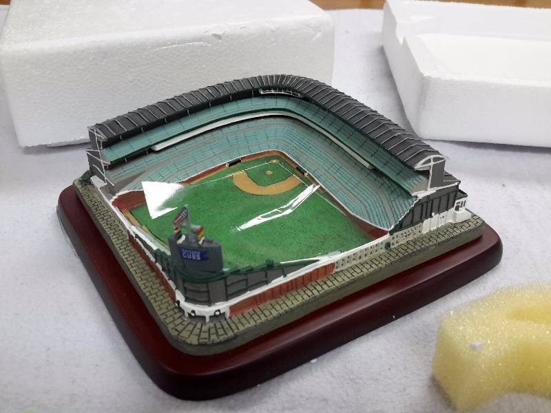 Wrigley Field, Home of the CUBS. Danbury Mint.. Model