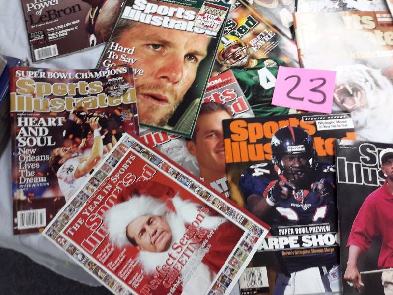 Misc. Sports Illustrated magazines.. See closeup pictures